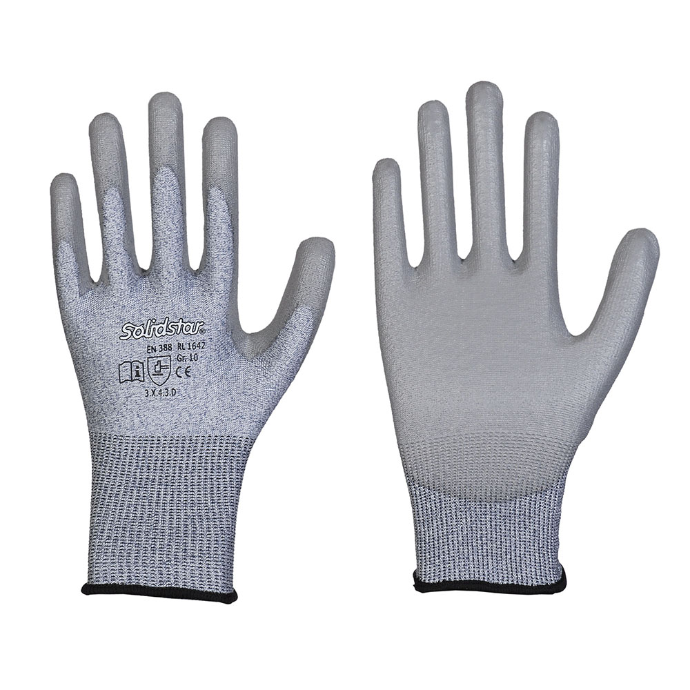 Solidstar Schnittschutz-Handschuhe PU 1642