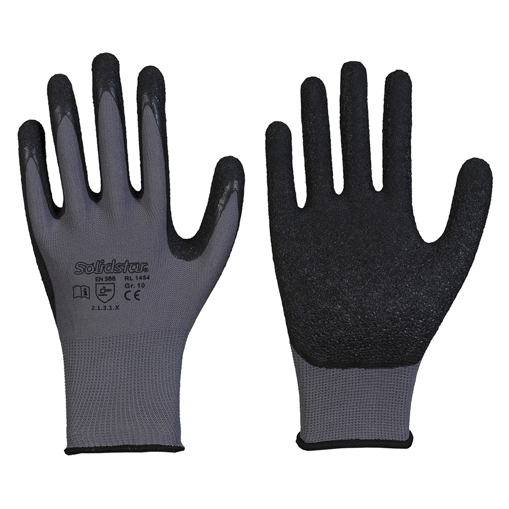 Solidstar Top Nylon-Latex Handschuhe