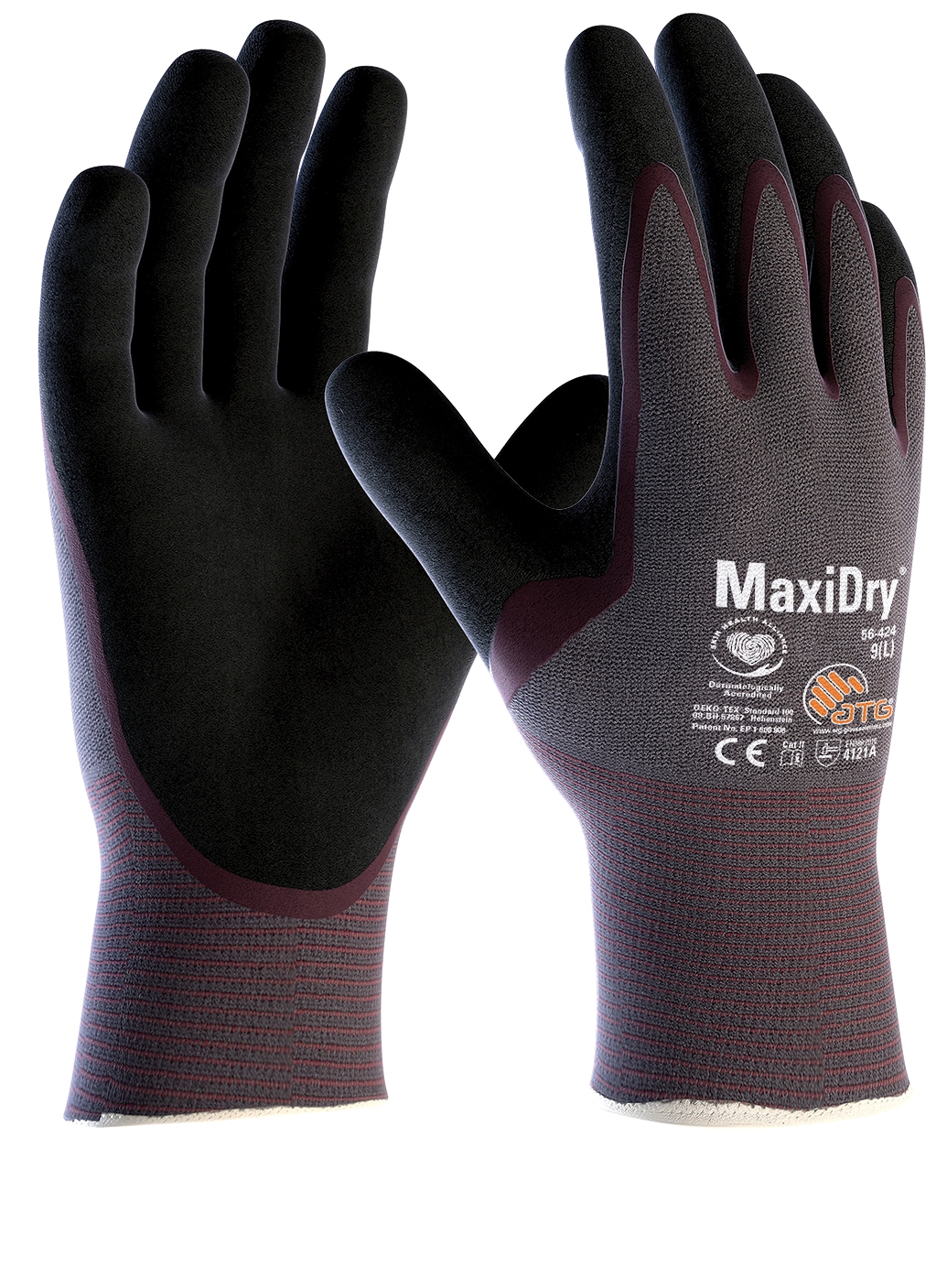 ATG® MaxiDry® Nitril-Handschuhe